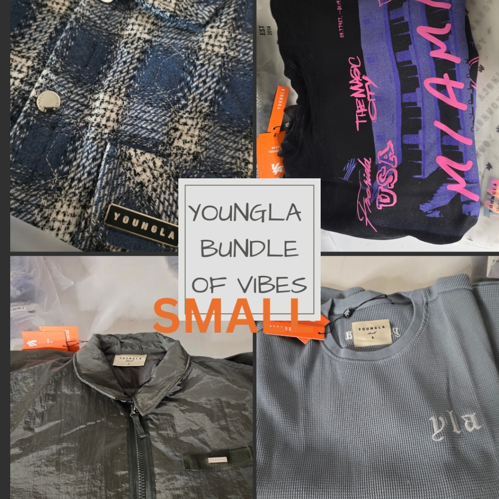 BUNDLE OF GOOD- ALL 4 YOUNG LA NWT $139.00 S. ATHLETIIC WEAR FOR LIFE